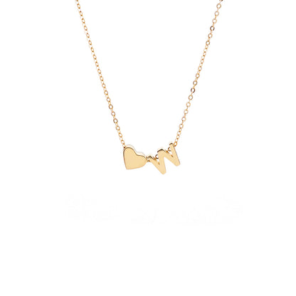 Initial Pendant Necklace